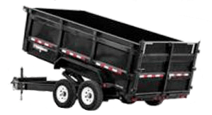 Rent a Rubber Wheel Dumpster with West Bloomfield Dumpster.